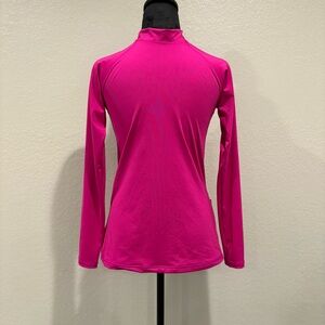 Athleta Vibrant Pink Swim Rash Guard